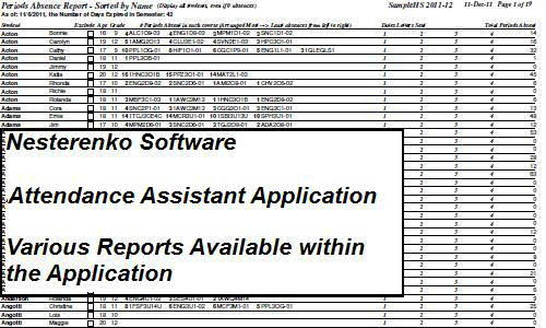 Attendance Reports