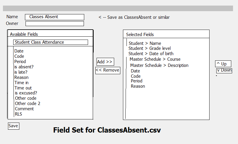 FieldSet